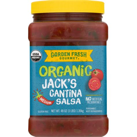 Garden Fresh Gourmet Garden Fresh Gourmet Medium Salsa Jacks Cantina