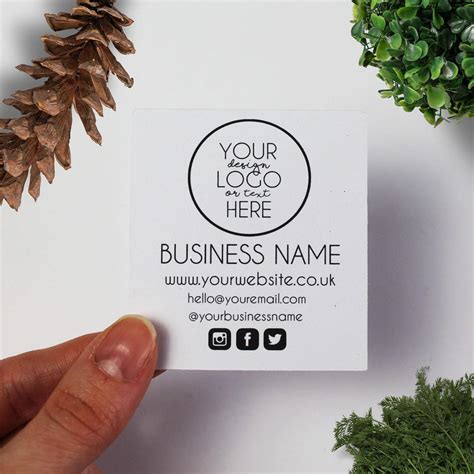Square Business Cards Premium Business Cards Small Business Cards