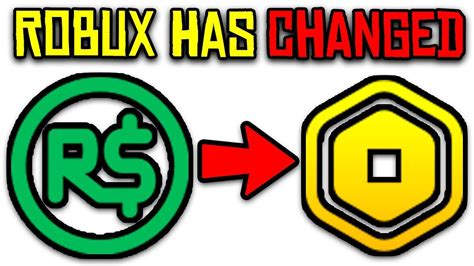 Roblox Changing Robux To Rocoins New Robux Logo Youtube