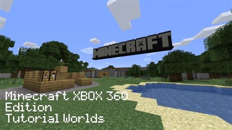 Playing Minecraft Xbox 360 Edition Tutorial Worlds Tu1