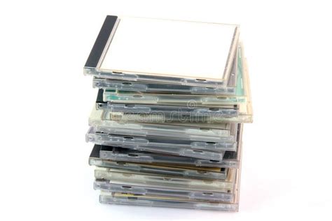 Pile Of Cd Cases Stock Image Image Of Plastic Multimedia 4085495