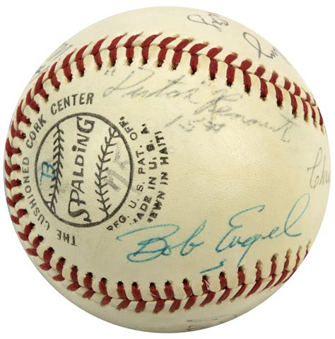 Lot Detail 1970s Umpire Signed Onl Feeney Baseball With Al Barlick
