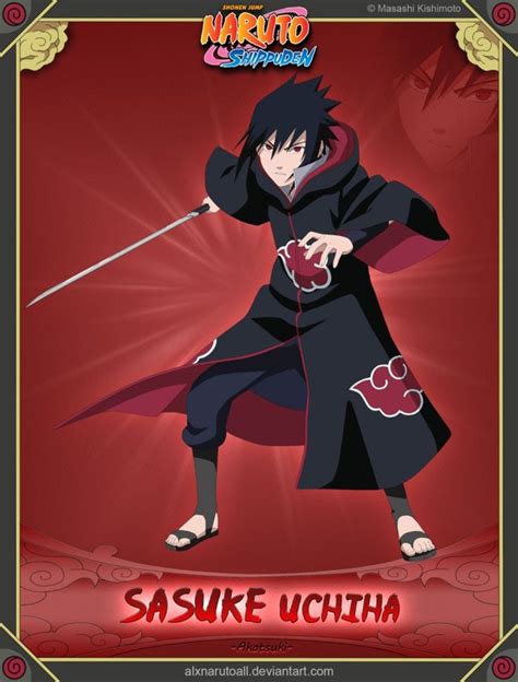 Sasuke Uchiha Akatsuki By Alxnarutoall On Deviantart Uchiha Sasuke