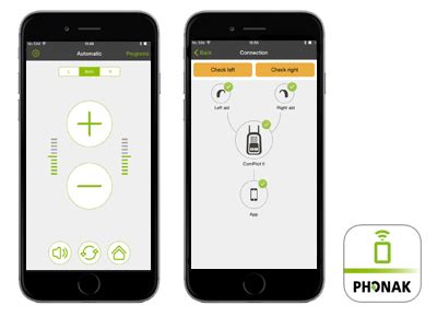 Hearing aid controller apps the last major category of hearing health apps are apps created by hearing aid manufacturers to let you control your own hearing aids. Phonak Smartphone Apps - Davidson Hearing Aid Centres