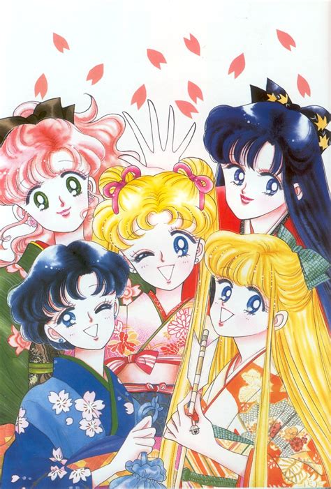 Sailor Moon Art Book Collections Manga Artist Naoko Takeuchi Sailor