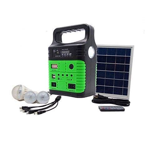 Portable Solar Generator With Solar Panel Included 3 Sets