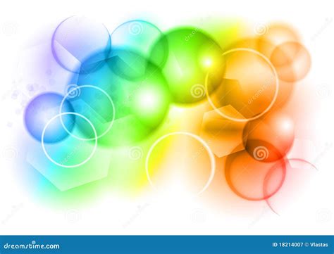 Rainbow Bubble Stock Vector Illustration Of Texture 18214007