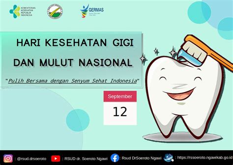 Hari Kesehatan Gigi Dan Mulut Nasional Tahun 2022 RSUD Dr Soeroto