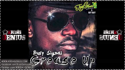 Busy Signal Grease Up Raw June 2013 Youtube