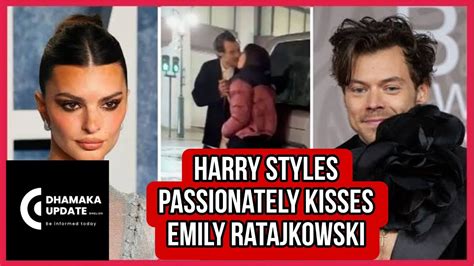 Harry Styles Passionately Kisses Emily Ratajkowski In Tokyo Streets