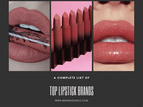 The Top 40 Lipstick Brands 2019 Every Girl Should Own
