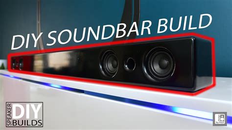 Diy Soundbar Build Your Own Soundbar With 2 Full Range Drivers