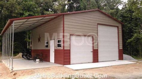 36x40 Barn Garage B171 Garages Barns Portable Storage Buildings