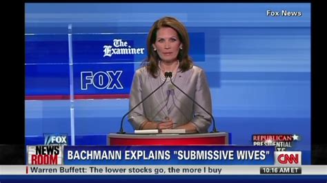 Bachmann Faces Theological Question About Submissive Wives At Debate Cnn Belief Blog