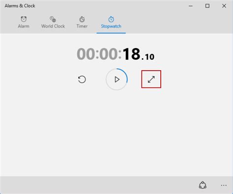 How To Use Stopwatch In Windows 10