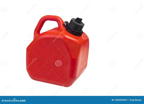 Fuel Container On White Stock Photo Image Of Product 156269350