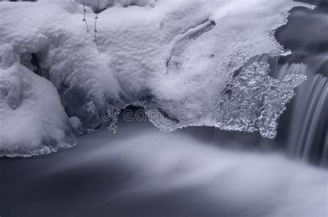 Melting Ice On River Stock Photo Image Of Danger Brook 136670922