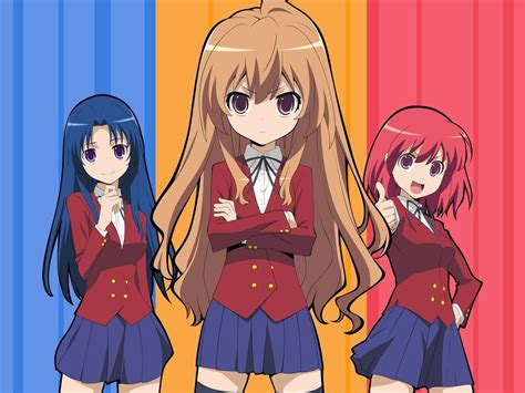 Toradora Hd Desktop Wallpaper Widescreen High Definition Fullscreen