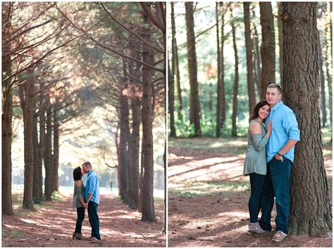 Ashley And Dan Talon Winery And Jacobson Park Engagement Session Keith And Melissa Photography