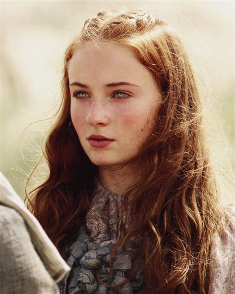 Sophie Turner As Sansa Stark In Game Of Thrones Season 1 Sophieturner Sophie Turner Game Of