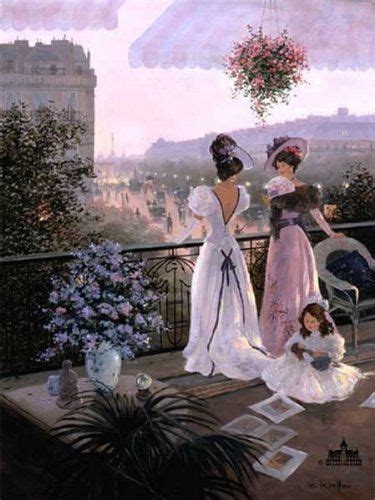 Between Friends By Christa Kieffer Victorian Art Beautiful Paintings