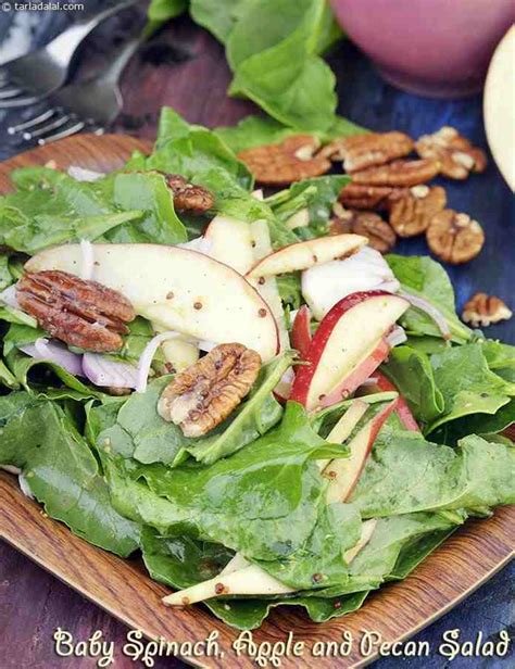 Baby Spinach Apple And Pecan Salad Recipe