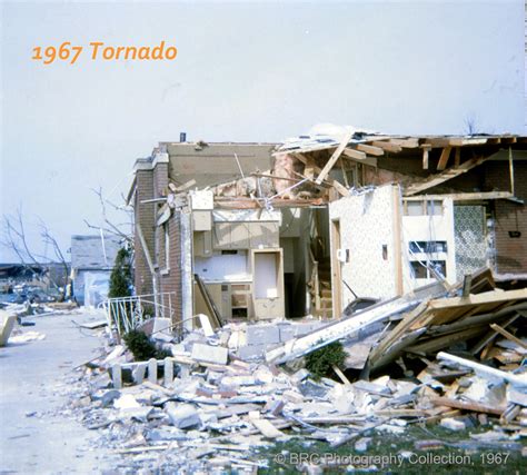 In april, 1967 this tornado ripped through oak lawn, illinois (by andy koszyk). Oak Lawn's Desolation after the Tornado Outbreak in 1967 ...