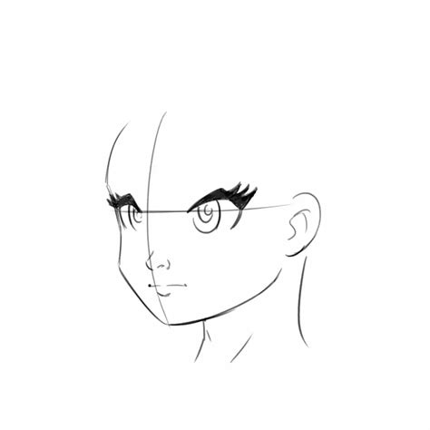 How To Draw A Face From The Side Anime