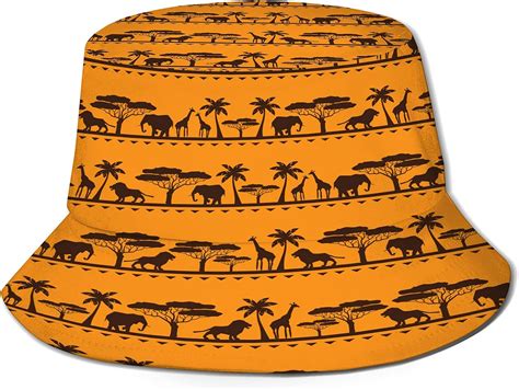 Disgowong African Ethnic Safari Adult Knit Hats Casual Unisex Beanie Hat Printing