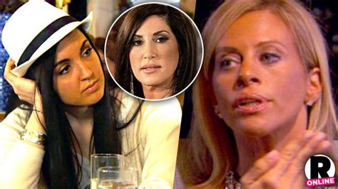 Rhonj Rumble Dina Manzo ‘flipped Out And ‘threw A Tantrum About