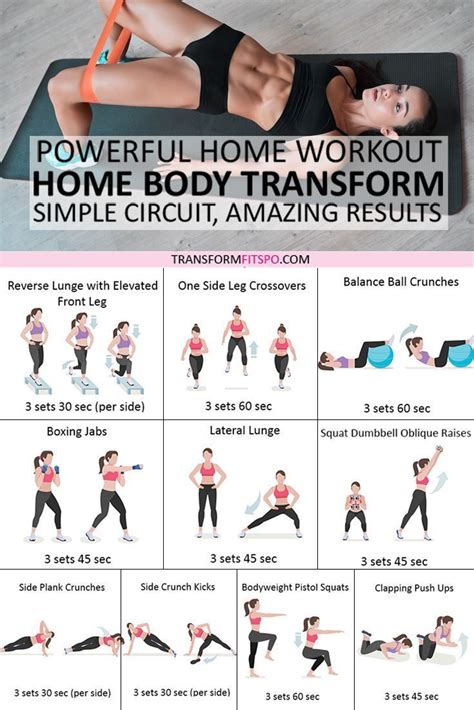 Powerful Home Workout Transform Your Body From Your House Simple