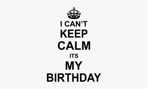 Personnaliser Tee Shirt I Can T Keep Calm Its My Birthday Cant Keep