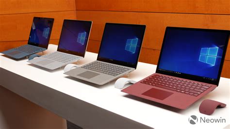 The Core I7 Surface Laptop Can Now Be Pre Ordered In Burgundy Cobalt