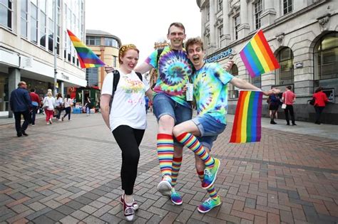 record breaking turnout for pride as thousands parade their true colours in city centre