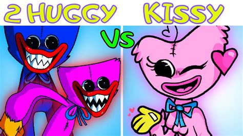 Friday Night Funkin Huggy Wuggy And Kissy Missy Sings Playtime Mobile Legends