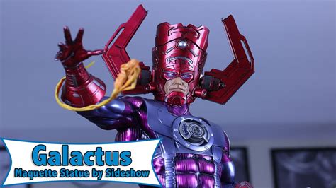 Galactus Maquette Statue By Sideshow Youtube
