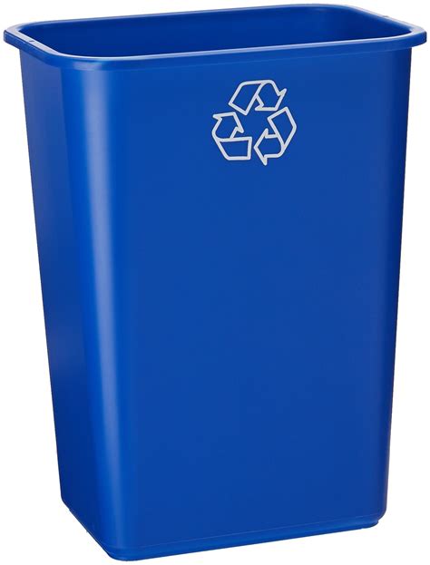 Buy United Solutions Ecosense Wb0069 Blue Plastic 41 Quart Recycling