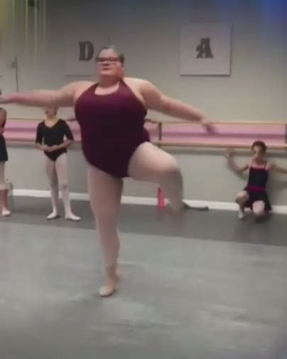 inspiring video of plus size ballerina smashing stereotypes goes viral