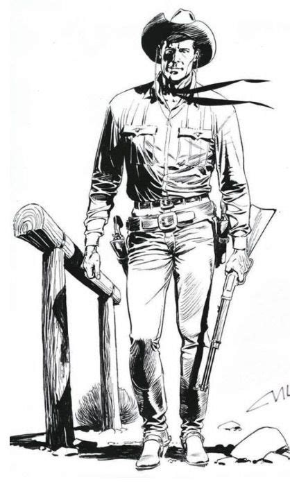 Pin By Strme On Tex Willer Western Comics Cowboy Art Cowboy Artwork