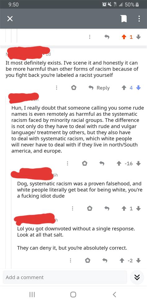 Racism against whites is worse than any other form of racism ever in the history of racism 