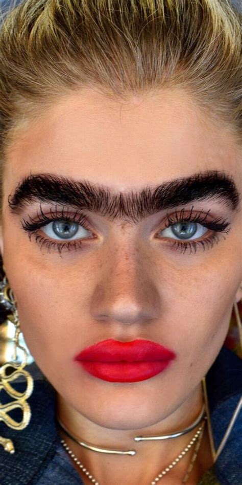 Times Sophia Hadjipanteli Proved Facial Hair On Women Is Trendy