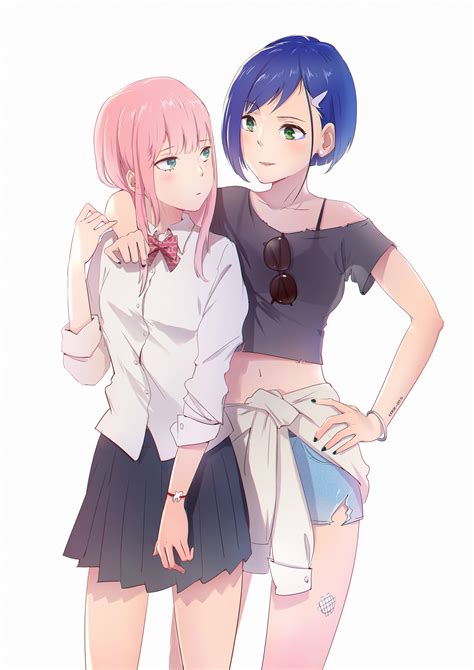 Zero Two X Ichigo Lemon