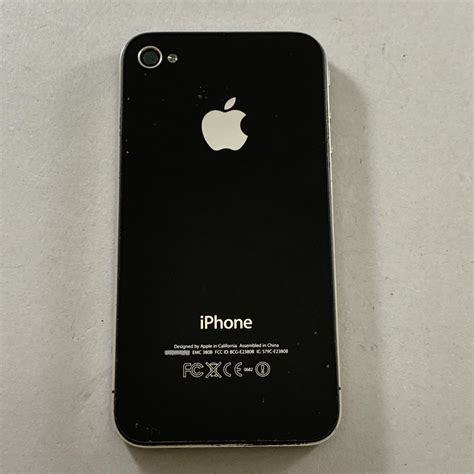 Apple Iphone 4 Unlocked Black 32gb A1332 Gsm Lvgu79898 Swappa