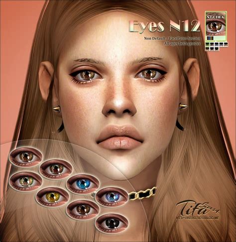 Eyes N12 Nd At Tifa Sims Sims 4 Updates