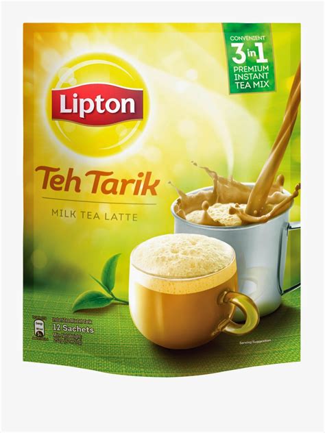 The Newly Improved 3 In 1 Lipton Milk Tea Teh Tarik Dari Jari Jari