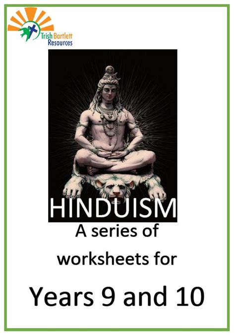 Hinduism Worksheets Years 9 And 10 Eb Hin203