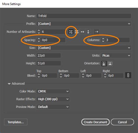 Selecting file > new… in ai opens dialog window. How to Create a Brochure in Adobe Illustrator | Webucator