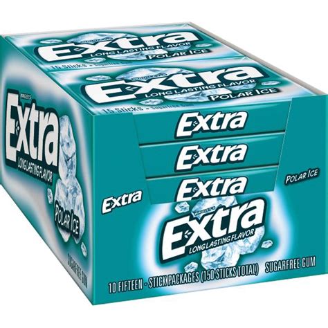 wrigley extra polar ice chewing gum candy and gum mars incorporated