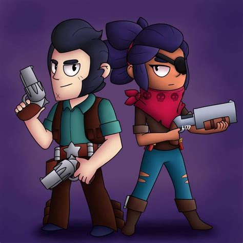 Outlaws Brawl Stars By Lazuli177 On Deviantart Brawl Stars Star Art