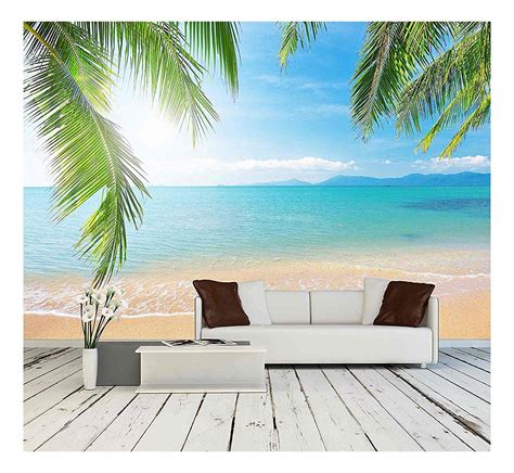 Wall26 Palm And Tropical Beach Removable Wall Mural